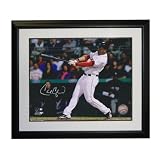 Autographed Carl Crawford 16-by-20 framed Boston Red Sox photo (MLB Authenticated)