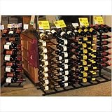 VintageView WPOP-P VintageView Point of Purchase Display Platinum Series Wine Rack - WPOP-P