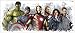 RoomMates RMK2843GM Avengers Age of Ultron Distressed Peel and Stick Giant Wall Graphix, 18