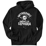 Sweatshirt Black  Untouchable : Property Of Sephora - Urban Style / Stencil  Name