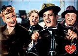 I Love Lucy Magnet~ Cast Driving~ Approx 2.5