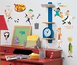 Phineas & Ferb Peel & Stick Wall Appliques Set