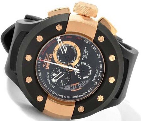 Invicta S1 Racer Swiss Quartz Chronograph Men's Watch - Black - 6483 IN6483