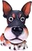 Chihuahua Black/White - Big Head Puppy Piggy Bank for Dog Lovers