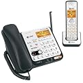 AT&T DECT 6.0 Digital Dual Handset Corded/Cordless Answering System - Silver (CL84109)