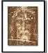 Shroud of Turin Print on Cloth and Framed and Matted (Limited Time Offer)