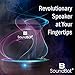 SoundBot SB580 Qi Charged Bluetooth 4.0 Wireless Speaker Inductive Charge Enabled + PowerBot PB1020 Wireless Qi Charger Charging Pad w/ Built-in Mic, 5Hrs Playback Time, NFC, Sensory Touch Control