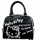 Hello Kitty Black Bowler Bag