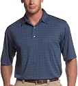 Greg Norman Men's Tonal Mini-Check Polo Shirt