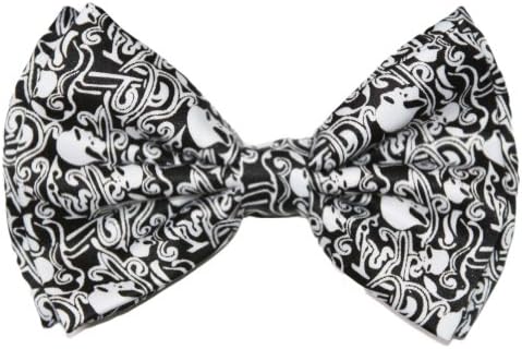 Pre-tied Bow Tie in Coool Brand Gift Box- Voodoo Skulls