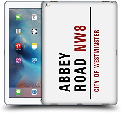 Official London Abbey Road Street Signs Soft Gel Case for Apple iPad Pro