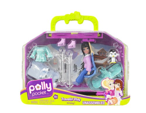 Polly Pocket Ski Luggage