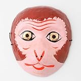 【お面:猿・さる】縁日・お祭り・発表会・パーティー・コスプレ