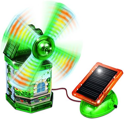 Build your own Solar Windmill (Age 8+) - test your solar engineering skills