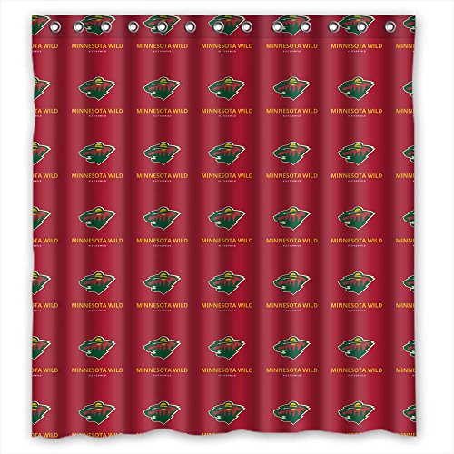 Comfortable Abrasion Resistance Moldresistant Polyester Shower Curtains Los Angeles Kings 60x72 inch / 150x180 cm