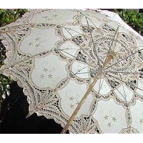 Parasol for a Lady Ecru Color