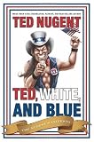 Ted, White, and Blue