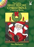 The Little Night Before Christmas Coloring Book (Dover Little Activity Books)