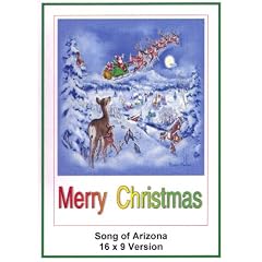 Song of Arizona:16x9 Widescreen TV.: Greeting Card:Merry Christmas