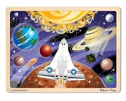 Melissa & Doug Space Voyage Jigsaw 48 Piece
