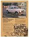 1982 Toyota Corolla Tercel 2-Door Sedan Print Ad (19568)