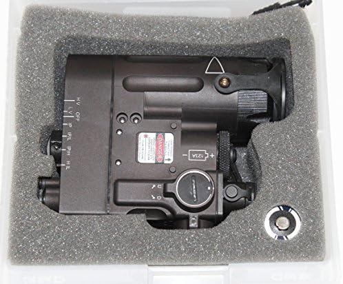 Laser Devices Dual Beam Aiming Laser w/ Red Visible Laser, IR Pointer, IR Illuminator, Black 40300