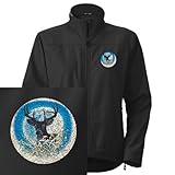 Artsmith, Inc. Women's Embroidered Jacket Deer Moon Deer Hunting - 2X Artsmith, Inc. Women's Embroidered Jacket Deer Moon Deer Hunting - 2X