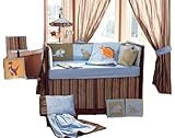 Kathy Ireland Home 4 Piece Crib Set, Dino Dreams