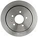 ACDelco Silver 18A1809A (19287161) Non-Coated Rear Disc Brake Rotor