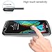 LG K10 Screen Protector, RBEIK Premium [Tempered Glass] [9H Hardness] [Bubble Free] [Anti-Fingerprint] [Anti-Scratch] for LG K10 Rounded Edge Glass Screen Protector with