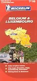 Michelin Map Belgium Luxembourg  716 (Maps/Country (Michelin))