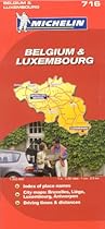 Michelin Map Belgium Luxembourg (Michelin Map)