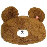 くまのがっこう《ジャッキー・デイビッド》ぶるぶるクッション【JAジャッキー（茶）】☆キャラクターマッサージ枕通販☆