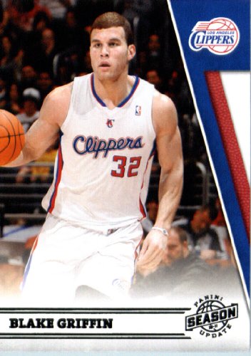 2010/11 Panini Season Update Basketball Card # 169 Blake Griffin Los Angeles Clippers In a Protective Screwdown Display Case !