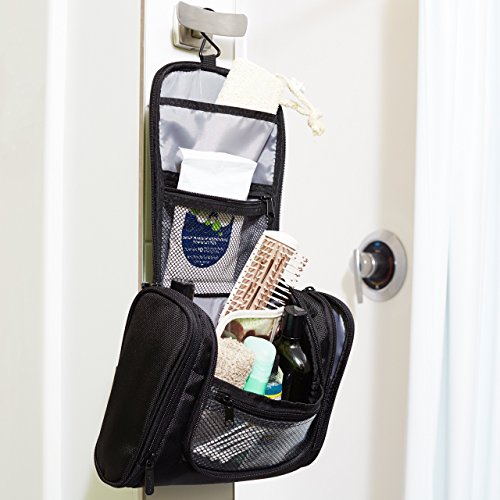 AmazonBasics Hanging Toiletry Kit All Travel Bag