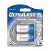 Ultralast UL-123/2 3V CR123 Photo Lithium Battery Retail Pack