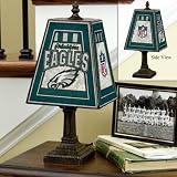Philadelphia Eagles 14 Inch Art Glass Lamp