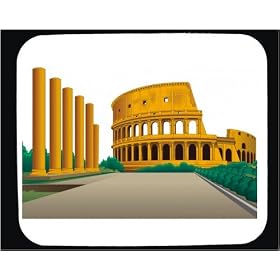 Colosseum Rome Decorated Mouse Pad