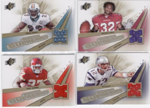 2006 SPx Swatch Supremacy RB Ronnie Brown - Miami Dolphins (Piece of Authentic Game Used Jersey - Football Cards)
