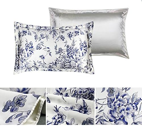 Porcelain, 100% Pure 25mm Mulberry Silk Facial & Hair Beauty Pillowcase, Standard/Queen Size£¬ one pillowcase included only