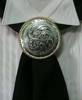 Scarf Slide Gold Rope Edge