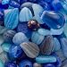 Czech Glass Bead Mix Assorted Shapes Cobalt Blue (2 Ounce)