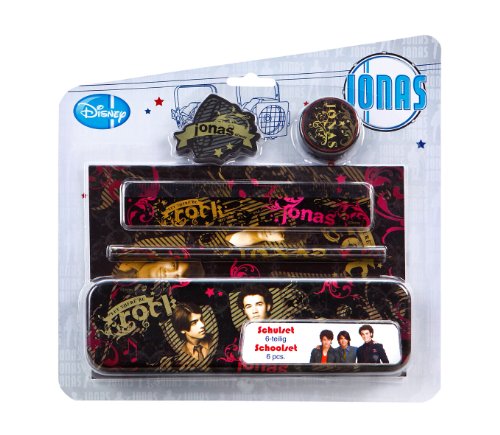 Imagen principal de Undercover JO10645 Jonas Brothers - Set escolar de 6 piezas [Importado de Alemania]