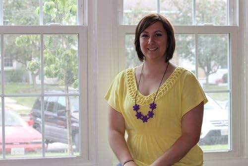 Siliconies Flower Necklace (Teething/Nursing) - Primrose Purple