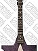Daisy Rock Debutante Star Short Scale Cosmic Purple Electric Guitar
