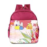 Yesher Kid's Bags - Novetly Animated Series Toddler Backpack School Backpack For 3 - 6 Years Child Boys Girls Pink