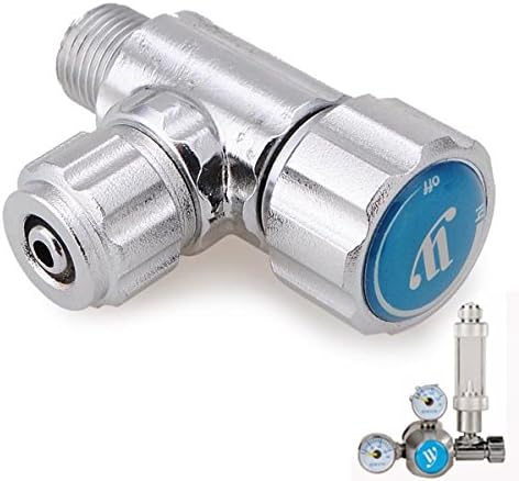 WYIN W00-01B Micrometering Valve One Way Connecting Pipe CO2 Regulator