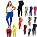 1826 New Stretchy Ponte HIGH Waist Womens Plus Size Pants Skinny Leg Size PL2676