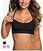 Mommies' Best Seamless Clip Down Nursing Bra Bralette(Large, Black)
