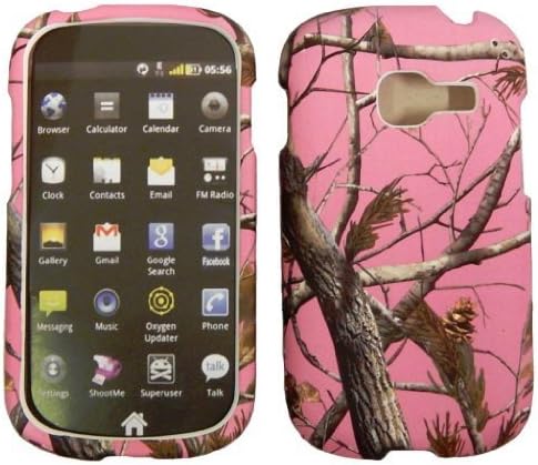 Samsung Galaxy Centura s738c PINK CAMO TREE OAK REAL MOSSY HARD CASE COVER